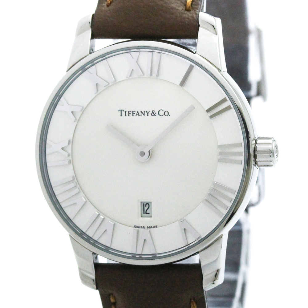 TIFFANY Atlas Steel Quartz Ladies Watch Z1830.11.10A21A52A Polished